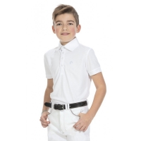 Рубашка детская турнирная Mesh Polo Boy, Equi-Theme