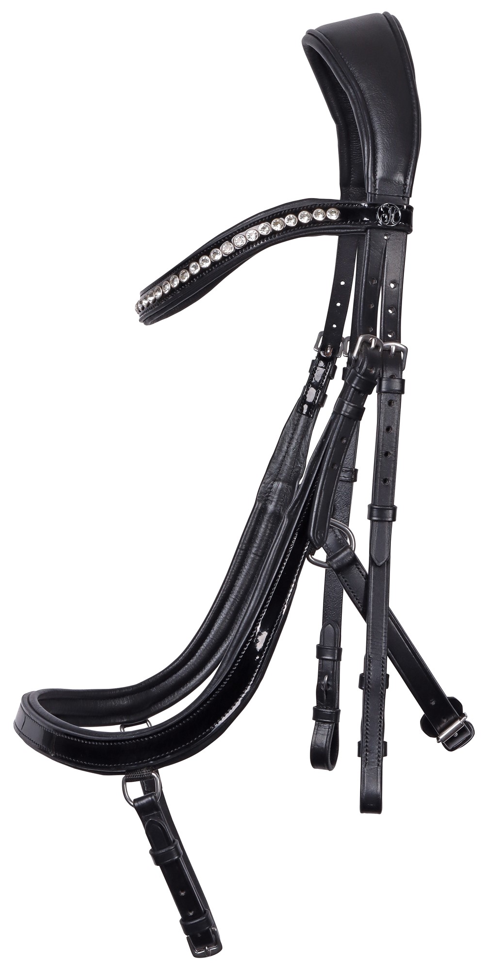 Уздечка Harrys Horse Anatomic Lacque-Capriole.ru